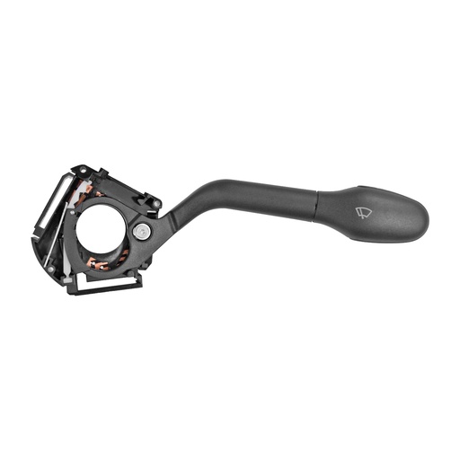 [71084] PALANCA LIMPIABRISAS VW GOLF 93-99/POINTER 97-10/DERBY 95-09  8 PINS NEGRA CON LIMPIADOR TRASERO 12VCC    