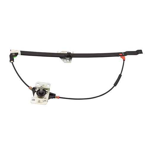 [104748] ELEVADOR DE CRISTAL VW EUROVAN 95-03  MANUAL VASTAGO CORTO HUSHAN Derecho Delantera  