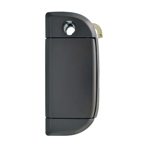 [012-3109-06] MANIJA EXTERIOR VW EUROVAN 01-04  CON HOYO PARA LLAVE LISA NEGRA ZINC HUSHAN Derecho Delantera  