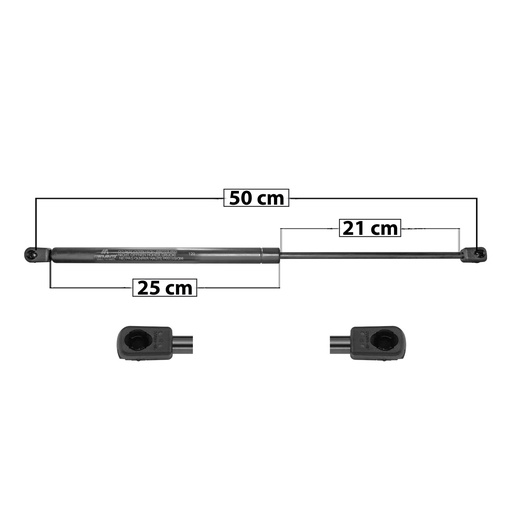 [004-3111-05] AMORTIGUADOR 5TA PUERTA VW GOLF 88-99  50 25 21 ENTRADA TIPO 9 ENTRADA 2 TIPO 9 320 71.94 32.63 380 85.43 38.75 MANIJAUTO 7469    