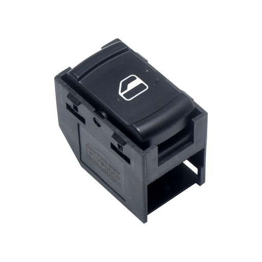 [222-3111-01] CONTROL ELECTRICO VW GOLF 00-06/JETTA A4 99-07/PASSAT 01-05/JETTA CLASICO 08-15  DE ELEVADOR 4 PINS 1 TECLA NEGRO 12VCC MANIJAUTO Derecho/Izquierdo Delantera/Trasera  