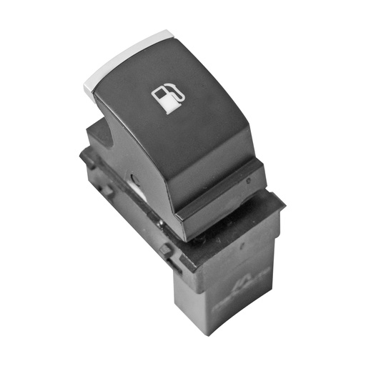 [222-3112-00] CONTROL ELECTRICO VW JETTA BICENTENARIO 11-18/GOLF 12-17/TIGUAN 12-14  TAPA DE GASOLINA 3 PINS 1 TECLA NEGRO COMPATIBLE CON 4PINS 12VCC MANIJAUTO    