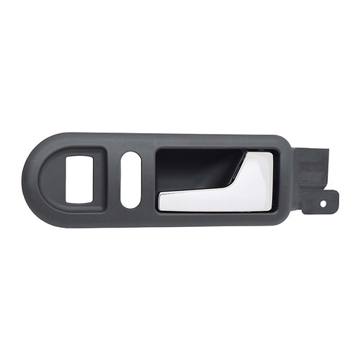 [012-3111-14] MANIJA INTERIOR VW GOLF 00-06/JETTA A4 99-07/CLASICO 08-15  CON HOYO PARA SEGURO Y CRISTAL NEGRA/CROMO PLASTICO VIDRIO ELECTRICO HUSHAN Derecho Delantera  
