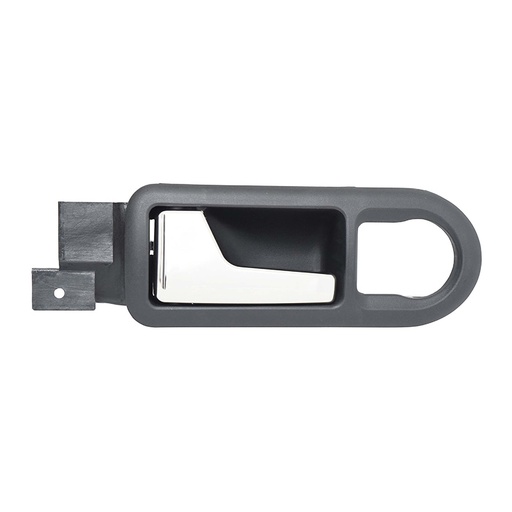 [012-3111-15] MANIJA INTERIOR VW GOLF 00-06/JETTA A4 99-07/CLASICO 08-15  CON HOYO PARA CONTROL ESPEJO NEGRA/CROMO PLASTICO VIDRIO ELECTRICO HUSHAN Izquierdo Delantera  