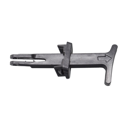 [012-3111-20] MANIJA INTERIOR VW GOLF 00-07  NEGRO PLASTICO LIBERADOR CHAPA DE COFRE HUSHAN    