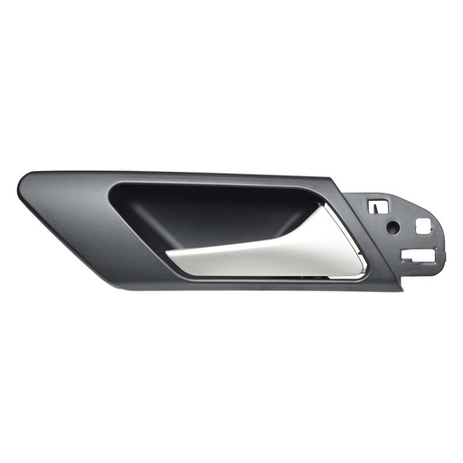 [012-3111-26] MANIJA INTERIOR VW GOLF 10-14  SIN HOYO PARA SEGURO NEGRO/PLATA PLASTICO HUSHAN Derecho Trasera  