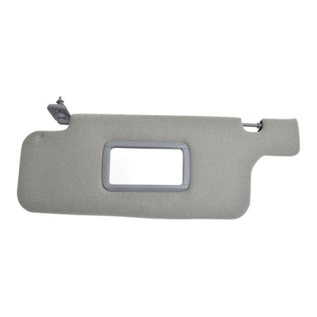 [001-3112-26] VISERA VW JETTA A2 87-92/GOLF 88-92  JUEGO VISERAS 2 PIEZAS CON ESPEJO GRIS TELA Derecho/Izquierdo   