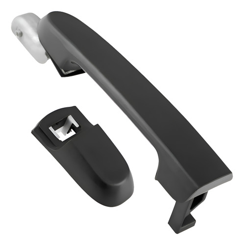 [012-0902-39] MANIJA EXTERIOR DG ATTITUDE 06-11  HY ACCENT 07-11  LISA PARA PINTAR NEGRA PLASTICO HUSHAN Izquierdo Trasera  