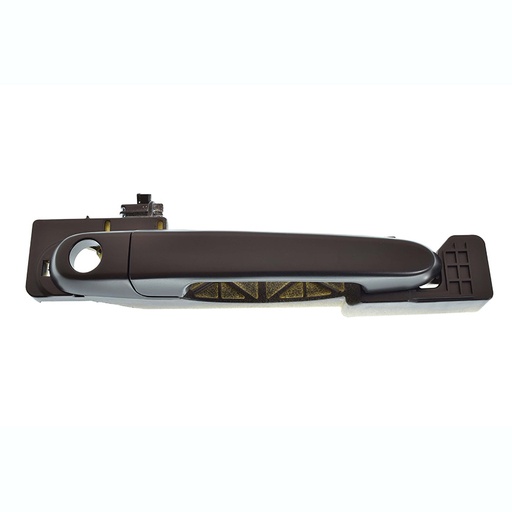 [012-0902-40] MANIJA EXTERIOR DG ATTITUDE 06-11  HY ACCENT 07-11  CON HOYO PARA LLAVE CON BASE CORRUGADA NEGRA PLASTICO HUSHAN Derecho Delantera  