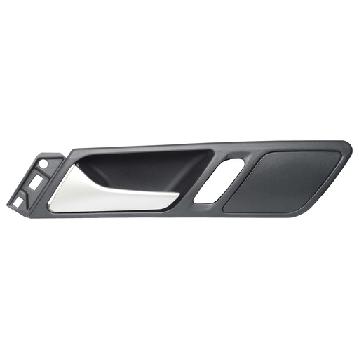 [012-3112-31] MANIJA INTERIOR VW JETTA BICENTENARIO 11-18  NEGRO/PLATA PLASTICO HUSHAN Izquierdo Delantera  