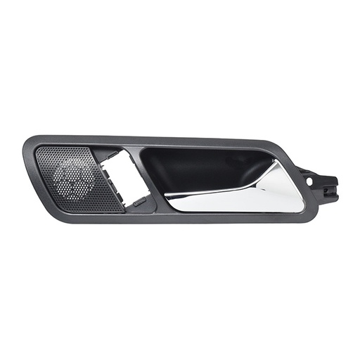 [012-3114-12] MANIJA INTERIOR VW PASSAT 06-10  CON HOYO PARA CRISTAL Y BOCINA NEGRA/CROMO HUSHAN Derecho Trasera  