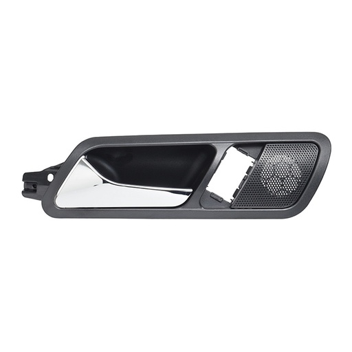 [012-3114-13] MANIJA INTERIOR VW PASSAT 06-10  CON HOYO PARA CRISTAL Y BOCINA NEGRA/CROMO HUSHAN Izquierdo Trasera  