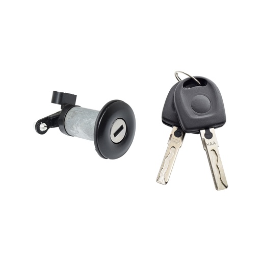 [70648] CILINDRO PARA CAJUELA VW POINTER 00-05  CON LLAVE ADAPTABLE ELECTRICO METAL GENERICA    