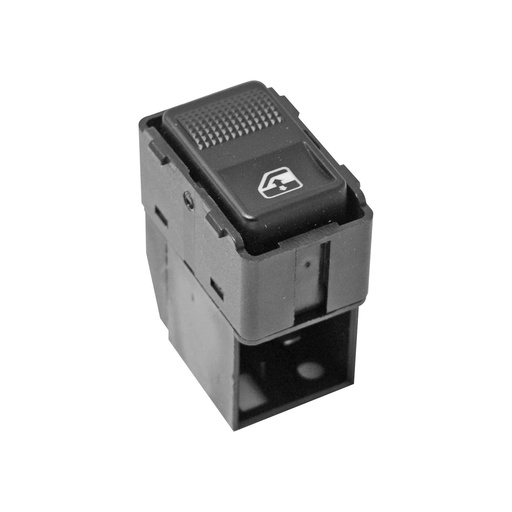 [222-3115-00] CONTROL ELECTRICO VW POINTER 00-05  DE ELEVADOR 5 PINS 1 TECLA NEGRO 12VCC GENERICA Derecho/Izquierdo Trasera  