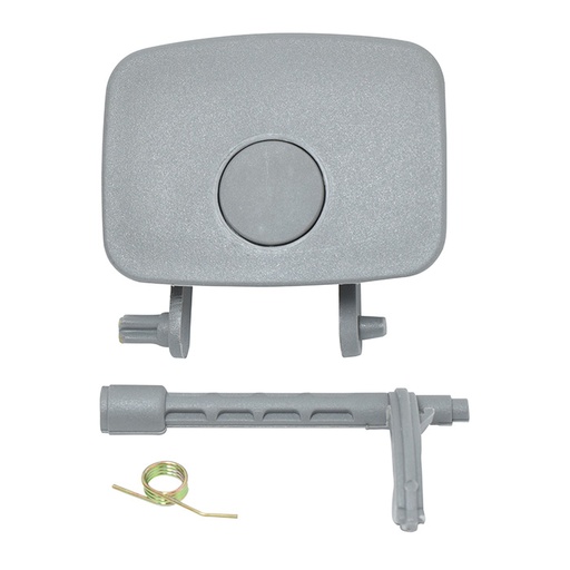 [012-3115-44] MANIJA INTERIOR VW POINTER 97-99  PARA GUANTERA GRIS CLARO PLASTICO    