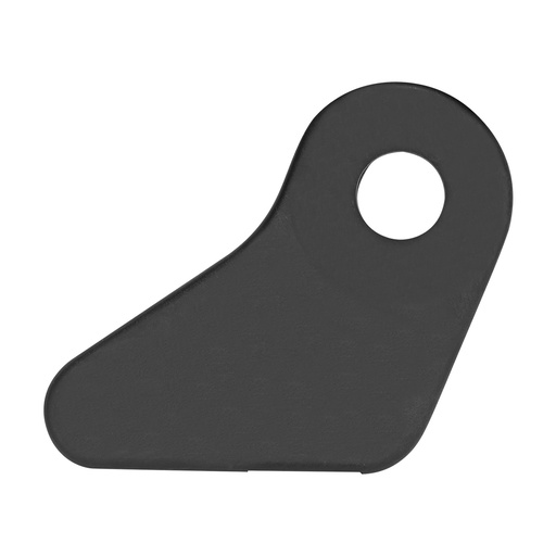[108287] MANIJA INTERIOR VW POINTER PICK UP 97-05 98-05  ASIENTO PILOTO CON HOYO PARA PERILLA 1 PIEZA CORRUGADA NEGRA PLASTICO TAPA LATERAL PARA ASIENTO GENERICA Derecho Delantera  