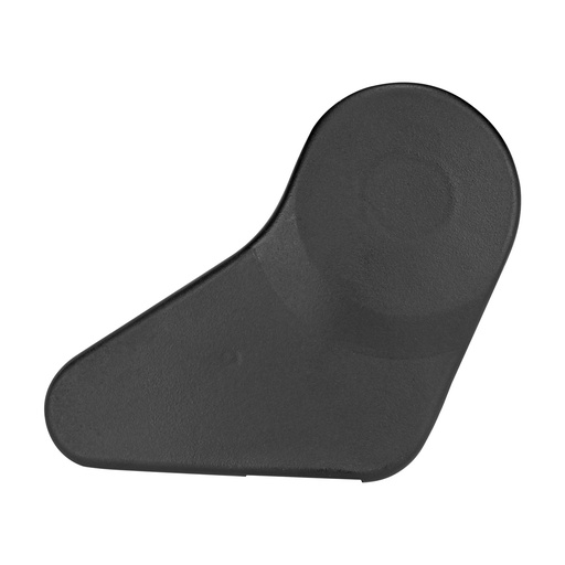 [108289] MANIJA INTERIOR VW POINTER 98-05/PICK UP 97-05  ASIENTO PILOTO SIN HOYO PARA PERILLA 1 PIEZA CORRUGADA NEGRA PLASTICO TAPA LATERAL PARA ASIENTO GENERICA Izquierdo Delantera  