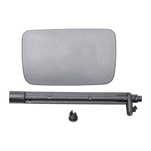 [105006] MANIJA INTERIOR VW POINTER 00-05  SOLO MANIJA SIN HOYO SIN PERNO 1 PIEZA PARA GUANTERA GRIS PLASTICO GENERICA    