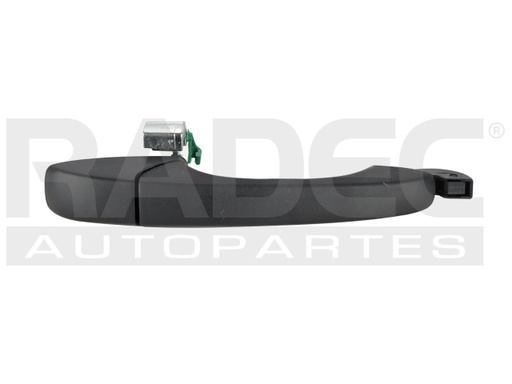 [98346] MANIJA EXTERIOR CR VOYAGER/TOWN & COUNTRY 08-16/CIRRUS/SEBRING 07-10/200C 12-14  DG CARAVAN 08-16/JOURNEY 09-10  VW ROUTAN 09-12  DG AVENGER 08-14  SIN HOYO PARA LLAVE CORRUGADA PLASTICO HUSHAN Derecho Delantera/Trasera  