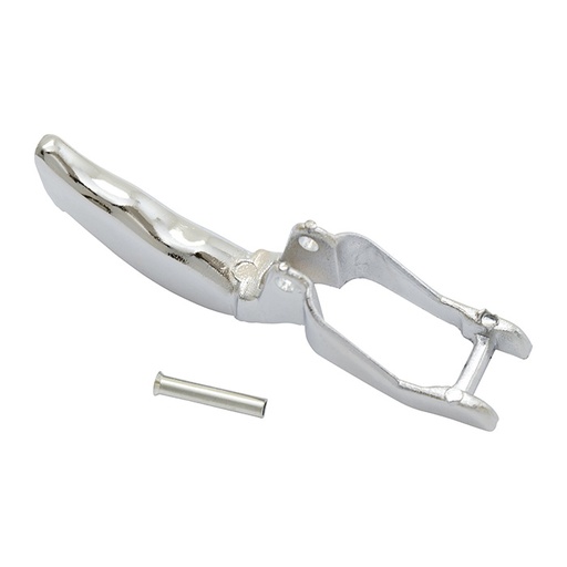[012-3117-09] MANIJA EXTERIOR VW SEDAN 77-03  1 PIEZA SOLO REPUESTO CROMADO METAL Derecho/Izquierdo   