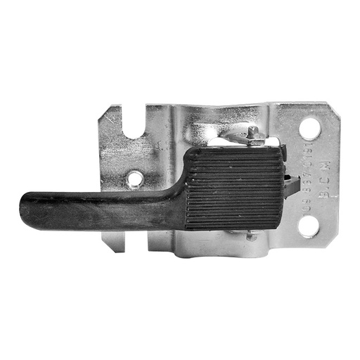 [012-3117-05] MANIJA INTERIOR VW SEDAN 72-03  CON BASE CORRUGADA NEGRA PLASTICO Izquierdo Delantera  