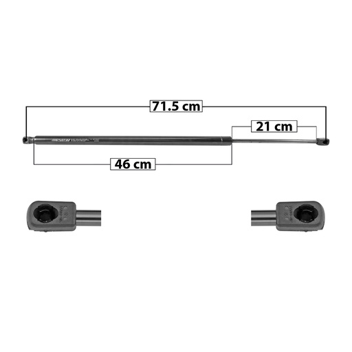 [004-3123-02] AMORTIGUADOR 5TA PUERTA VW TRANSPORTER 15-19  71.5 46 21 ENTRADA TIPO 9 ENTRADA 2 TIPO 9 955 214.69 97.38 1015 228.18 103.5 SPART 5307 Derecho/Izquierdo   