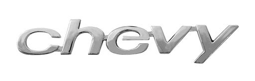 [EMB-0511-13] LETRAS CHEVY 04-05 PEGADA CROMO