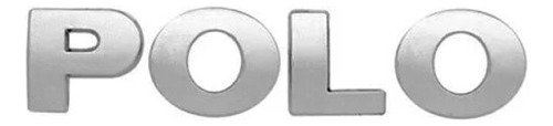 [001-4014-01] EMBLEMA LETRAS VW POLO CROMO