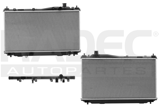 [220-1302-17] RADIADOR HD CIVIC 01-05 L4 1.7 LTS STD C/S AA 13 7/9X25 1/2X16MM ALUM SOLD POLAR