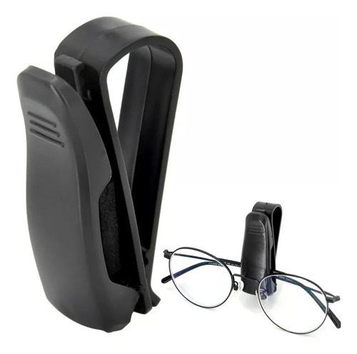 [cliplente001] Clip para lentes / Soporte de Lentes p/ auto negro