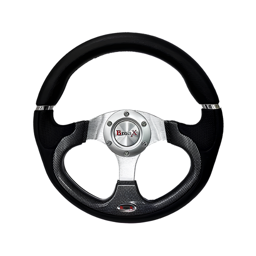 [VO017A] VOLANTE DEPORTIVO TIPO FIBRA DE CARBONO BRONX