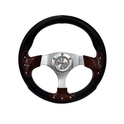[VO031A] VOLANTE DEPORTIVO MADERA BRONX
