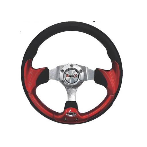 [VO048A] VOLANTE DEPORTIVO ROJO BRONX
