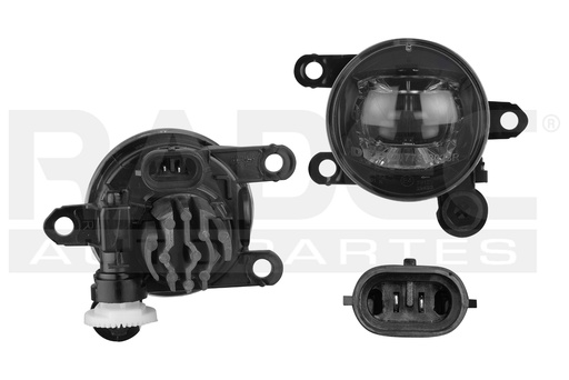 [015-0664-02] FARO NIEBLA CV ACADIA 20-23 C/LEDS DEPO DER