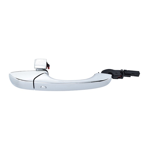 [012-0908-18] MANIJA EXTERIOR JP GRAND CHEROKEE LIMITED 11-20  DG DURANGO 11-18  SIN HOYO PARA LLAVE CON SENSOR CROMADA PLASTICO HUSHAN Derecho Delantera  