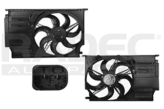 [218-2101-05] MOTOVENTILADOR MN COOPER 13-17 L3 1.5L 300W P/RAD SENCILLO COMPLETO 4 PINES KF