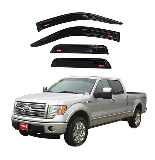 [026-3004-13] BOTAGUAS FD PICK UP 09-14 ANCHO DOBLE CABINA