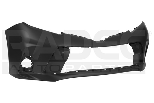 [203-3012-12] FASCIA DELANTERA TY SIENNA 18-20 C/HOYO P/SENSOR P/PINTAR