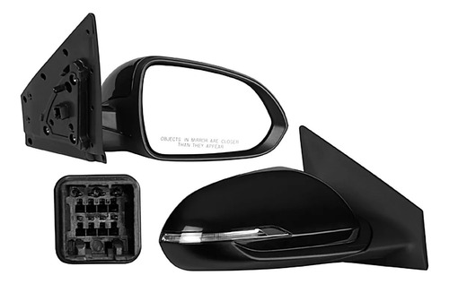 [018-3506-10] ESPEJO KIA RIO 18-23 ELECTRICO C/DESEMPANANTE C/DIRECCIONAL P/PINTAR DER