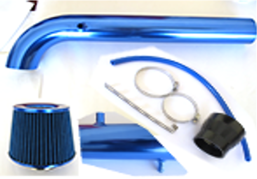 [FILAF005-Z] FILTRO AIRE UNIVERSAL ALTO FLUJO C/TUBO LARGO AZUL