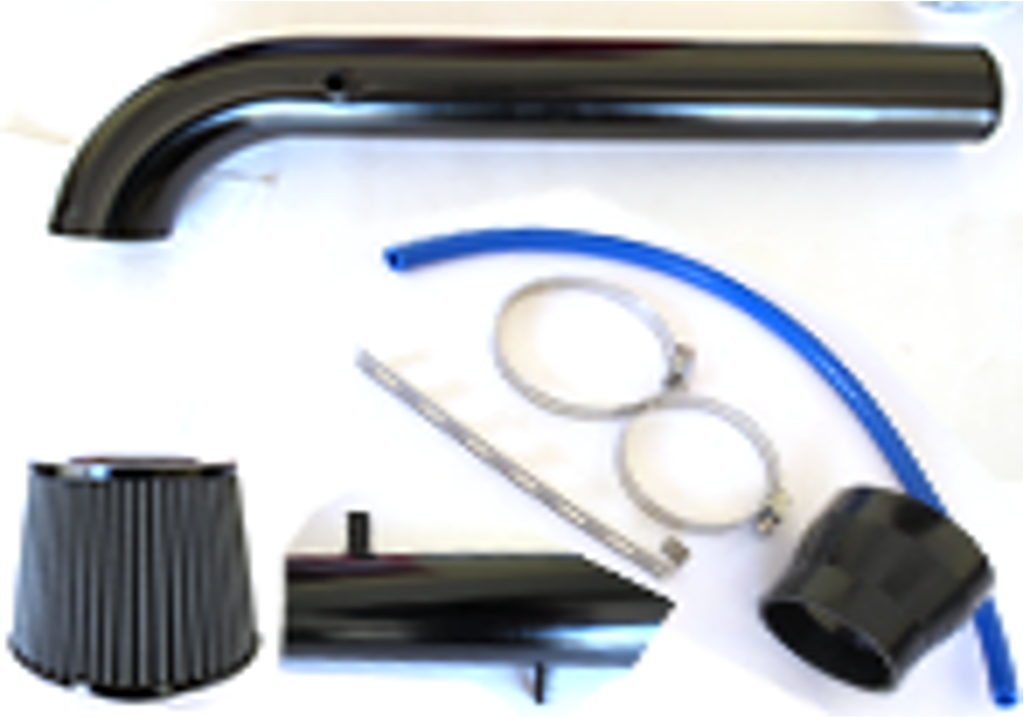 Filtro Aire Universal Alto Flujo C/Tubo Largo Negro | Autopartes Meno