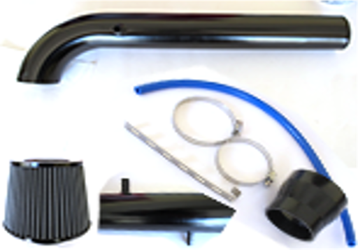 [FILAF005-N] FILTRO AIRE UNIVERSAL ALTO FLUJO C/TUBO LARGO NEGRO