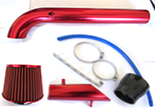 [FILAF005-R] FILTRO AIRE UNIVERSAL ALTO FLUJO C/TUBO LARGO ROJO