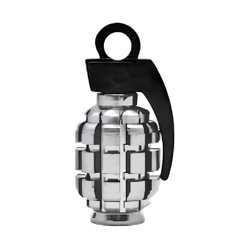 [TAPV032] TAPON DE VALVULA GRANADA PLATA