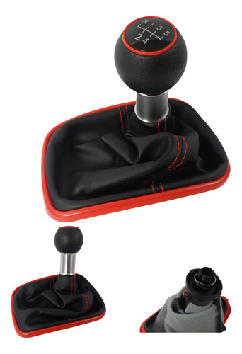 [PERP25024] PERILLA - VW GOLF MK4/BORA (1999-2004) 5/6 VELOCIDADES BASE ROJA PERILLA LARGA