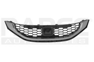 [204-1302-33] PARRILLA HD CIVIC 13-15 C/MOLDURA CROMADA STYLE/SPORT/TORUING L4 4 CILINDROS 1.5/2.0L 4 PUERTAS