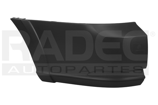 [008-3127-05] ALERON TRASERO VW SAVEIRO 17-23 NEGRO CORRUGADO STARLINE/ROBUST L4 4 CILINDROS 1.6L 2 PUERTAS IZQ