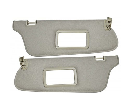 [2201-0919-03] VISERA PARA VOLKSWAGEN Pointer GRIS (IZQUIERDO con Luna) (DERECHO con Luna) (2 pzas)