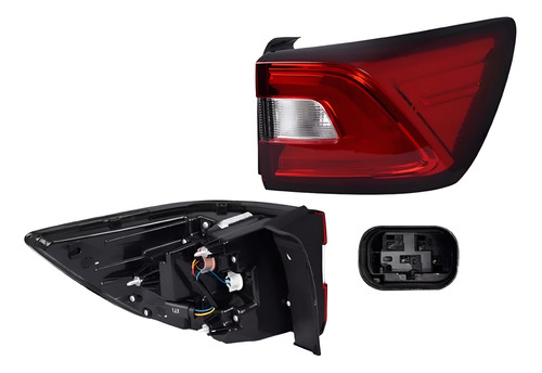 [017-5501-06] CALAVERA EXTERIOR MG 5 21-24 C/LEDS S/FOCO CN DER