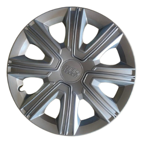 [POLR15-LGR0069] TAPON POLVERA RIN 15 ABS SPORT GRIS KIA RIO LGR0069